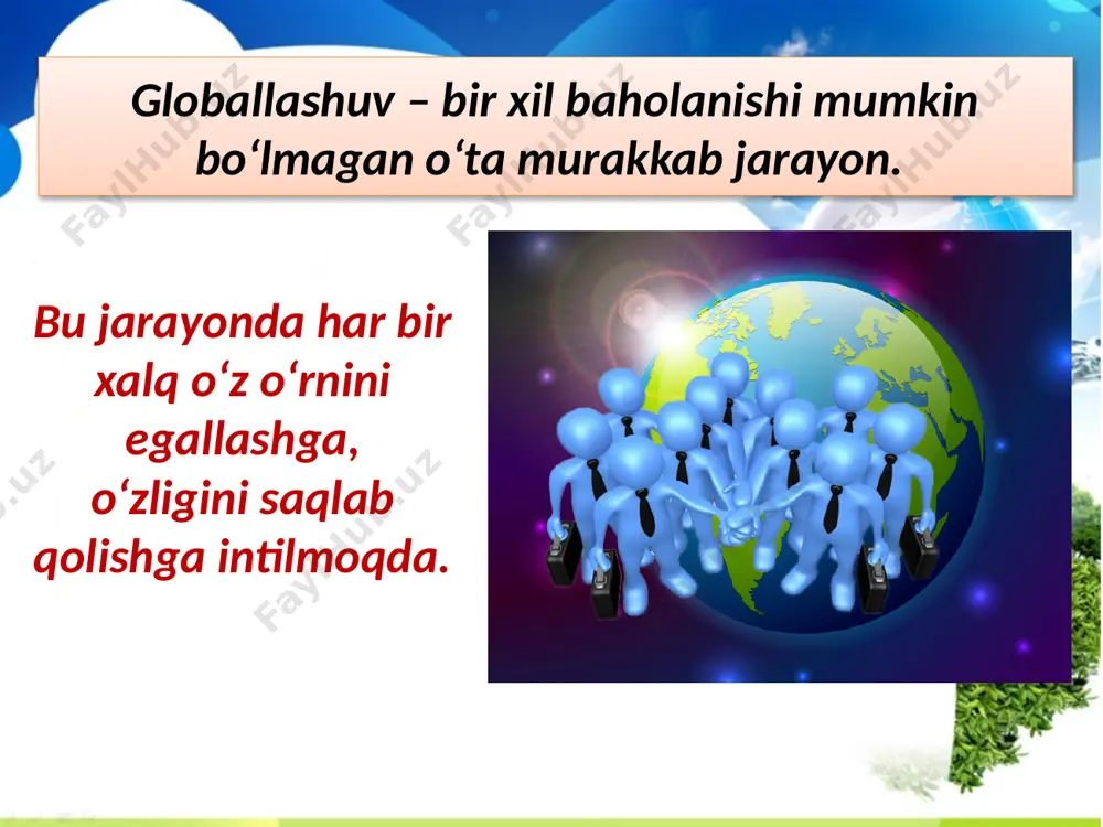 globallashuv muammolari - Page 4