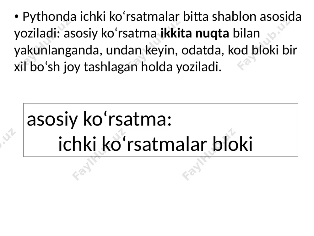 python dasturlash tili imkoniyatlari - Page 5