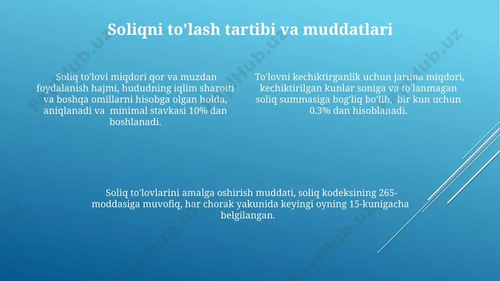 soliq va uning stavkalarini belgilash mezonlari - Page 4