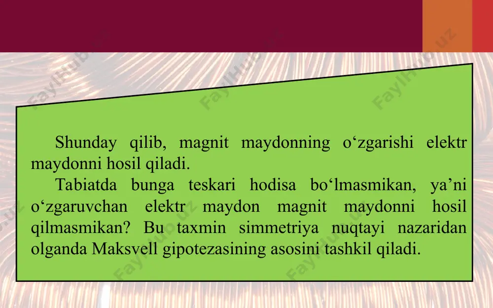 elektromagnit tebranishlarning tarqalishi. elektromagnit to‘lqin tezligi 11-sinf - Page 4