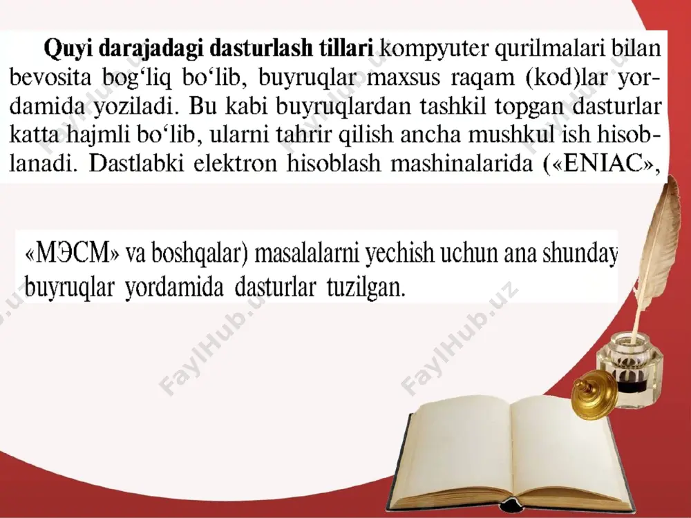 dastur va dasturlash tillari - Page 5