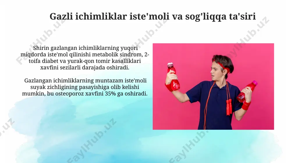 gazli ichimliklar inson hayotiga tasiri - Page 3
