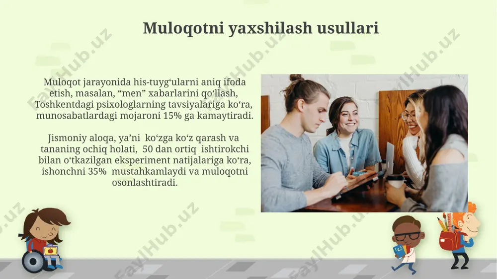 muloqot shaxslar aro munosabatlar va ularda muloqotning oʻrni - rustamova shahlo sobir qizi - Page 4