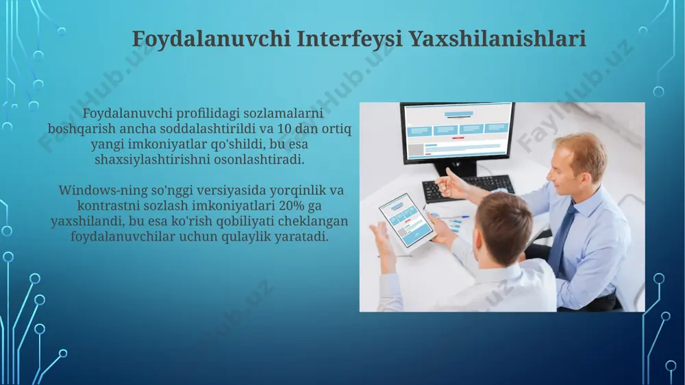windows oxirgi versiyasidagi yangi funksiyalar - Page 4