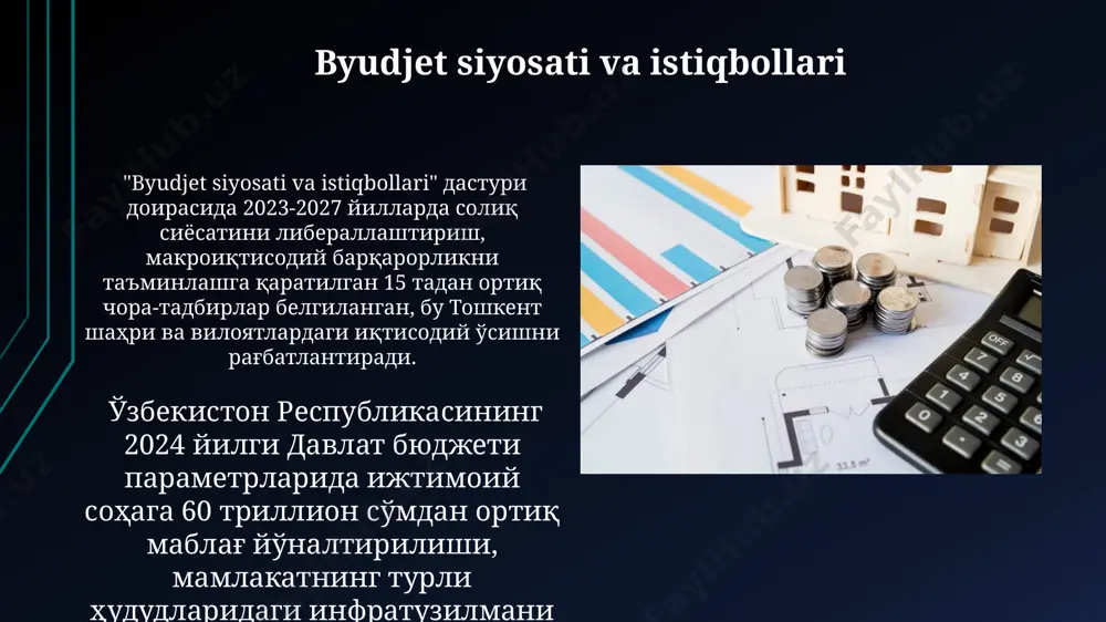 o'zbekiston respublikasida byudjet tuzilishi - Page 5