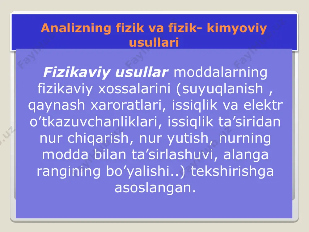 elektrod yuzasi tozalanadi va uning massasi o’lchanadi, so’ng tekshirilayotgan eritmaga tushiriladi, elektrodlarga o’zgarmas tok beriladi, elektroliz tugagandan so’ng elektrodning massasi yana aniqlanadi. elektrod massalarining farqidan foydalanib, eritmadagi element (yoki modda) miqdori to’g’risida xulosa chiqariladi. elektr kimyoviy zanjir elektrolitik jarayon elektronlar tashilishining geterogen reaksiyasi sifatida qaraladi. elektronlar eritma - elektrod chegarasida tashiladi. bunday geterogen sistemadagi reaksiyaning tezligi quyidagi bosqichlaming tezligi bilan belgilanadi: 1) reaksiyaga kirishuvchi moddaning qattiq sirtga tomon difîuziyasi; 2) reaksiyaga kirishadigan moddaning elektrod sirtiga yutilishi; 3) sirt yuzasida elektronlaming tashilishi; 4) moddalaming sirt yuzasidagi va suyuq fazadagi harakati; 5) reaksiya mahsulotlarining sirt yuzasidagi diffuziyasi va hokazolar. bu jarayonlaming hammasi elektrolitik bo‘g ‘in (yacheyka)da kuzatiladi. elektrolitik bo‘g ‘in ikki xil bo‘lib, ulardan biri galvanik element, ya’ni ichki kuchlanishga ega bo‘lgan bo‘g‘indir. galvanik element tarkibiga kiruvchi kimyoviy moddalar orasida sodir bo‘ladigan reaksiyalar natijasida elektr toki paydo boiadi. elektrodlar, bulardan tashqari, birinchi, ikkinchi va uchinchi tur elektrodlarga bo’linadi. birinchi tur elektrodlarning potensiali …