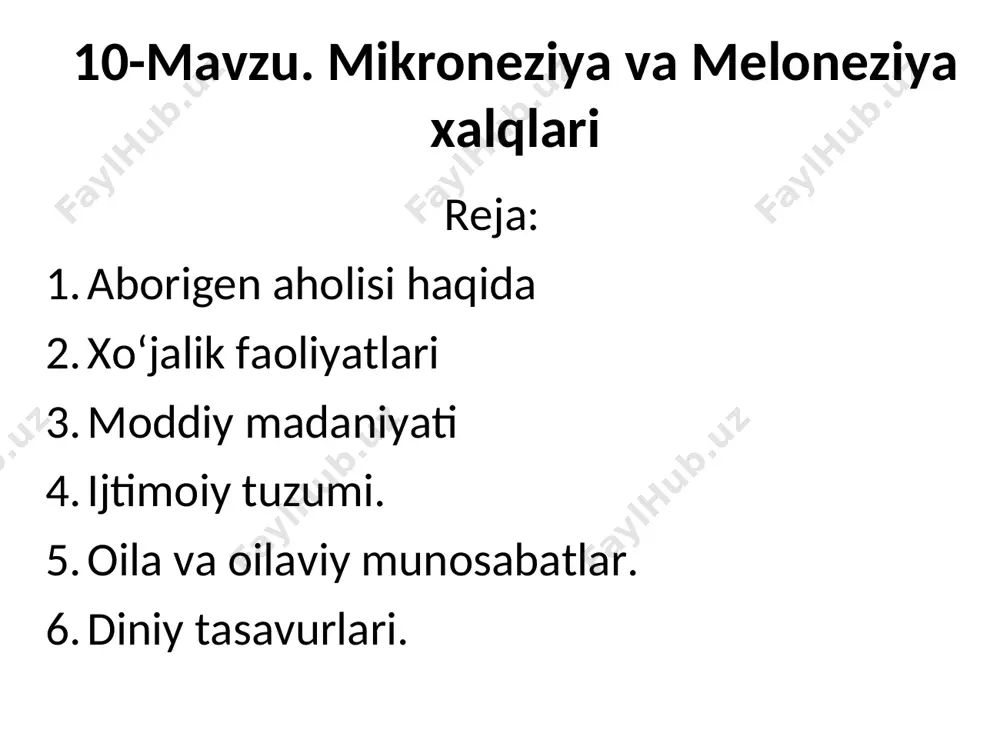 mikroneziya va meloneziya xalqlari - Page 2