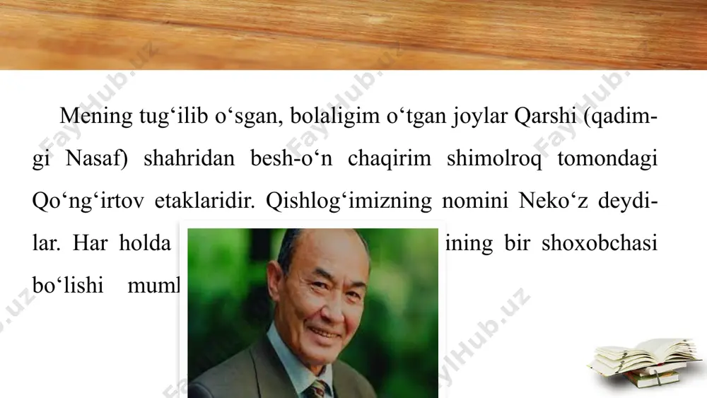 asam, hamma xalqlar katta bir yilqi uyuri singari bitta qamchining ishorasiga bo‘ysunib yashar ekan... men bu o‘rinda boshimdan o‘tgan turli mayda-chuyda tazyiqlarni eslab o‘tirmayman. lekin bir gapni aytmasam bo‘lmas. mening ijodimda yolg‘izlik, mahzunlik tuyg‘ulari ko‘p uchraydi, deya dakki berishgan va buning sababini turlicha sharhlashgan ham. aslida esa mening tabiatim o‘zi shunaqaroq bo‘lsa kerak. ikkinchidan, meni qiynagan savollarga javob topolmay o‘rtangandirman; uchinchidan, shu hasad degan baloning hujumiga juda erta duch keldim. bularning barchasi satrlarimda qandaydir shaklda aks etgan bo‘lsa, ajab emas. chunonchi, hajviy ruhdagi she’rlar ham qandaydir sun’iy ravishda yaratilgan emas. ko‘p qatori meni ham laqillatgan, aldagan odamlarning son-sanog‘i yo‘q. haligiday achchiqroq she’rlarning yozilishiga, albatta, o‘shalar sabab bo‘lgan. men tarjimachilik bilan ham shug‘ullandim. ushbu mashg‘ulotimning eng asosiysi dantening «ilohiy komediya»si deb bilaman. tarjima jarayoni men uchun eng ulug‘ maktab bo‘ldi. agar qog‘oz ustida eng ko‘p ter to‘kkan bo‘lsam, o‘sha tarjima ustida to‘kkanman. ona tilimizning naqadar boy ekanligiga imon keltirgan bo‘lsam, o‘sha …