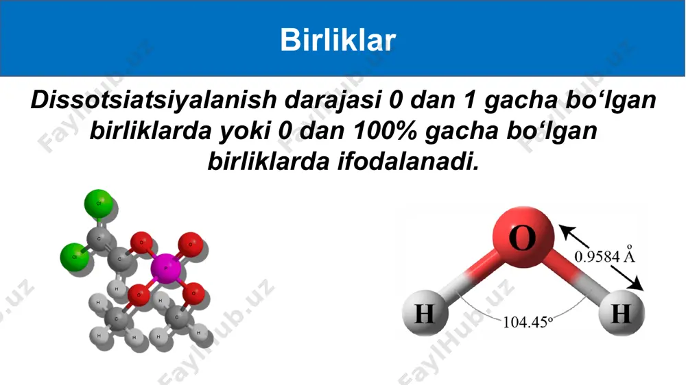 elektrolitlar dissotsialanish darajasi - Page 3