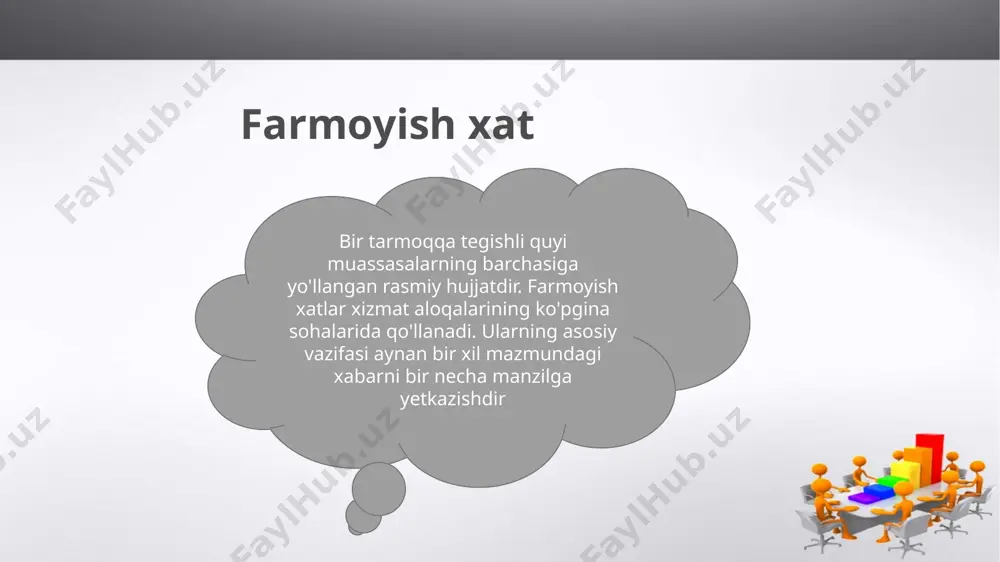 isoblanadi leksik-uslubi y jihatda n diplomatik yozishmalar o'z atamalar tizimiga, qoliplashgan turg'un birikmalariga, sinonim, antonimlar kabi turli ifoda vositalariga ega. shuni alohida ta'kidlab o'tish kerakki, xizmat xatlari hissiy-bo'yoqdor so'zlardan xoli bo'lishi talab etilsa, diplomatik yozishmalar, aksincha, hissiy-bo'yoqdor so'zlarga boyligi, maqtov va iltifot so'zlariga egaligi bilan ajralib turadi. notalarda «janobi oliylari», «hurmatlijanob», «sizga bo 'igan yuksak hurmatimga ishonch bildirgaysiz» kabi hurmat-e'zoz so'zlarining ko'p qoilanishi unga do'stonalik, oz qoilanishi esa rasmiy tus beradi morfologi k jihatda n kishilik, o'zlik, ko'rsatish olmoshlarining, tuslanmaydigan fe'l shakllari, ayniqsa, harakat nomining -moq shakli, majhul nisbat shakllarining, shuningdek, umid qilmoq, muyassar bo 'imoq, bekor qilmoq, ma'lum qilmoq, gullab-yashnamoq kabi qo'shma va juft feilarning ko'p ishlatilishini kuzatish mumkin. bu o'rinda shuni alohida ta'kidlash kerakki, diplomatik yozishmalar ko'tarinki ruhda yozilganligi uchun ko'tarinkilikka xizmat qiluvchi grammatik, morfologik shakllar ko'p qoilanadi. chunonchi, harakat nomining -moq shakli, feilarning ishonch bildirgaysiz, qabul etgaysiz kabi arxaik va kitobiy shakllarining qo'llanishi va h.k sintaktik jihatda …