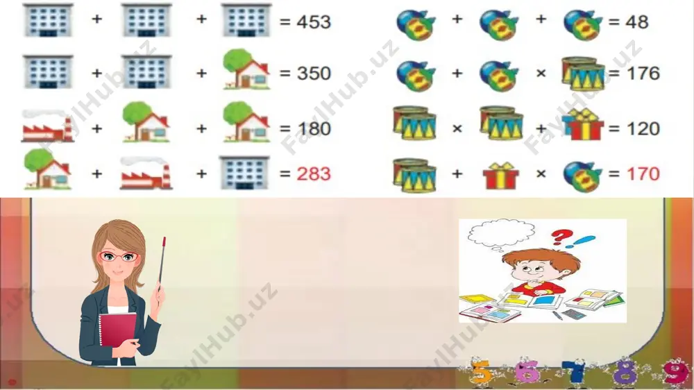 3-sinf 6-dars matematika takrorlash - Page 3