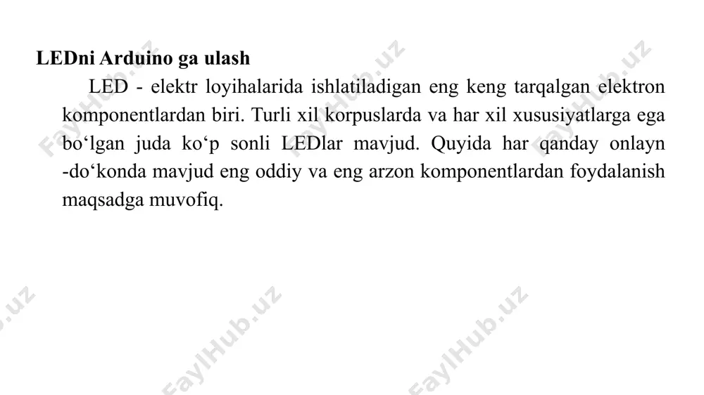 arduino led bog'liq ma'ruza - Page 4