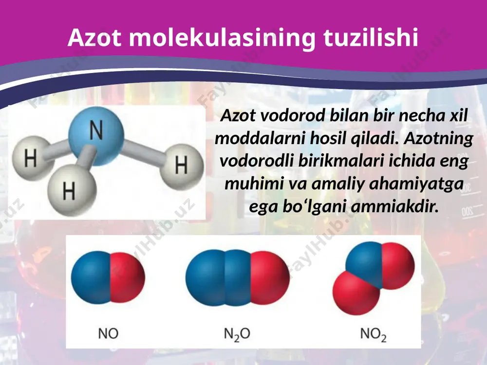 azotning vodorodli birikmalari. 8 - sinf - Page 3
