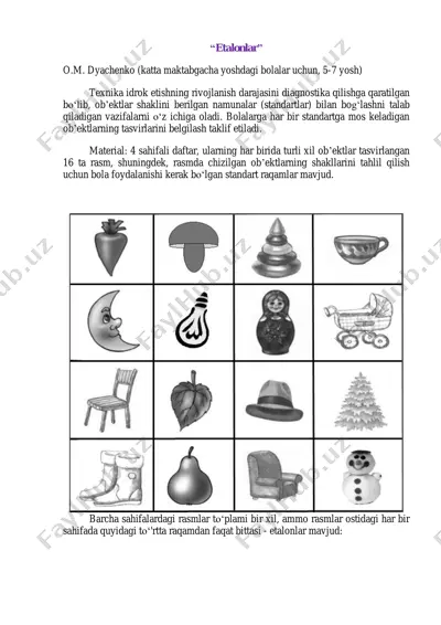 "etalonlar" — PDF