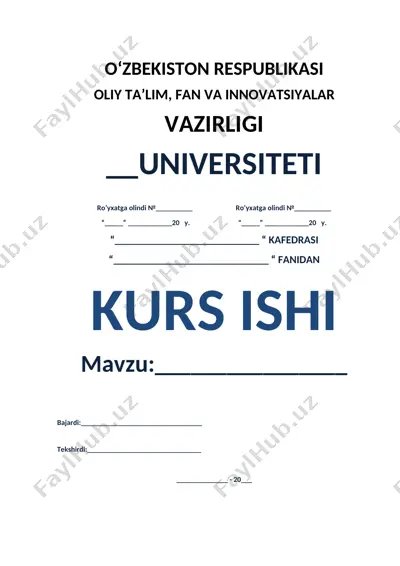 fotoeffekt va uning amaliy ahamiyati — DOCX