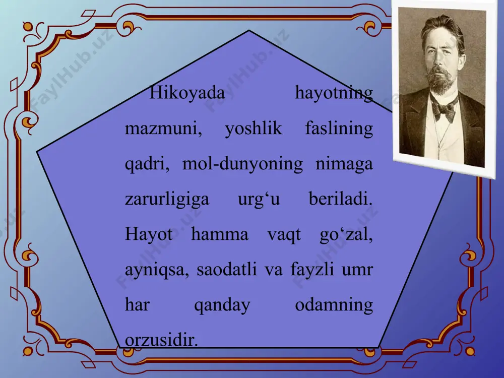 anton pavlovich chexov hikoyasi haqida 11 - sinf - Page 5