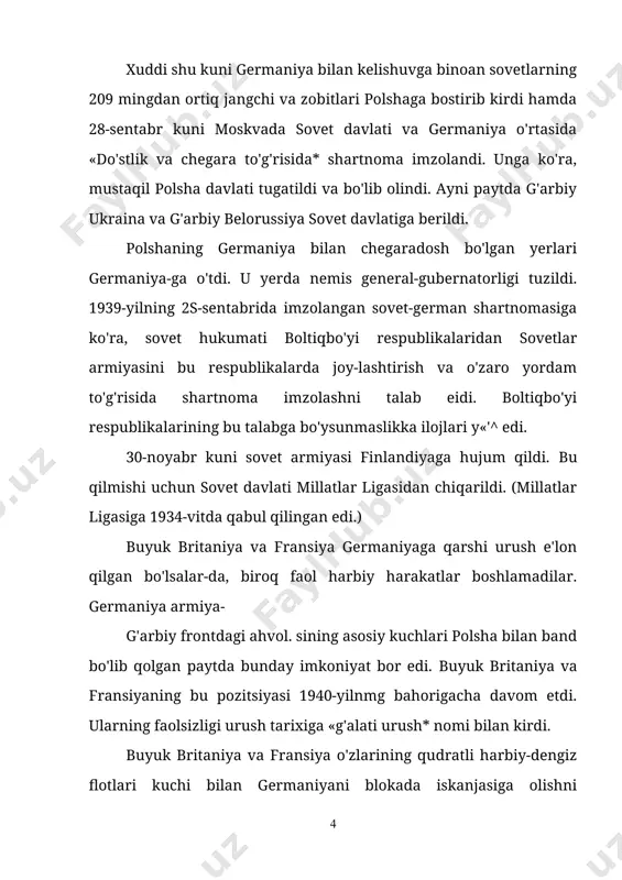 moliy fransiyada joylashgan ingliz-fransuz harbiy qismlari qurshovga tushib qoldi. biroq ularning katta qismi ko'p talafotlar bilan buyuk britaniyaga o'tib ketishga muvaffaq bo'ldi. o'z ittifoqchisi germaniyaning birin-ketin zafarli g'alabalaridan ruhlangan italiya 10-iyun kuni fransiya va buyuk britaniyaga qarshi urushga kirdi. qisqa muddat ichida fransiya qo'shinining katta qismi tor-mor etildi. 14-iyunda nemislar parijni egalladi. 22 iyun kuni kompen o'rmonida germaniya va fransiya o'rtasida yarash bitimi imzolandi. 25-iyun kuni shunday yarash bitimi italiya bilan fransiya o'rtasida ham imzolandi. bu bitimlarga, ko'ra fransiya harbiy harakatlarni to'xtatdi. armiya va flotni qurolsizlantirdi. pol reyno hukumati iste'fo berdi. germaniya fransiya hududining uchdan ikki qismini okkupatsiya qildi. parij shahri ham okkupatsiya hududi tarkibida edi. okkupatsiya qilinmagan liududda marshal peten boshchiligida qo'g'irchoq hukumat tuzildi va uncha katta bo'lmagan vishi shahrida joylashdi hamda peten hukumati germaniya bilan hamkorlik qilish majburiyatini oldi. dastlab fransiyaning barcha yirik siyosiy arboblari va mustamjakalar-dagi ma'muriyatlar peten hukumatini tan olishdi. faqat u davrda hali mashhur bo'lmagan …