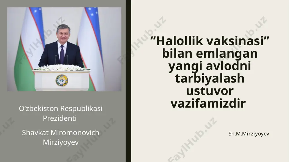blikasi vazirlar mahkamasining qarori, 19.02.2019 yildagi 146-son 5-bob mavzuga oid bo‘lgan adabiyotlar tahlili: isroilov g‘olib. "bo‘layotgan pedagoglarning antikorrupsion kompetentligini 'halollik vaksinasi' asosida rivojlantirish": qo‘qon davlat pedagogika instituti erkin tadqiqotchisi. (https://scholar.kokanduni.uz/index.php/rb/article/view/601?utm_source) "korrupsiya tushunchasi va unga qarshi kurashishga oid atamalar izohli lug‘ati" – b.i. isroilov va e.f. gadoyev tomonidan tayyorlangan ushbu ilmiy-amaliy qo'llanma, korrupsiya va unga qarshi kurashish bilan bog'liq atamalar mazmunini sharhlaydi. o‘zbekistonda korrupsiyaga qarshi kurashishning amaliyotga tatbiq etilishi" – b.aliyev va a.muxtorov tomonidan yozilgan ushbu kitob, o‘zbekistonda korrupsiyaga qarshi kurashish strategiyasi, metodlari va amaliyotini o‘rganadi. corruption: a study in political economy" – dennis c. mueller tomonidan yozilgan ushbu kitobda, korrupsiya va uning iqtisodiy, siyosiy ta’sirlari, shuningdek, uning oldini olish usullari va strategiyalari chuqur tahlil qilinadi. xorijiy tajribalar janubiy koreya finlyandiya singapur maktab o‘qituvchilari va rahbarlariga muntazam ravishda etik va korrupsiyaga qarshi kurashish bo‘yicha malaka oshirish kurslari o‘tkaziladi, “kim young-ran” qonuni (2016) orqali davlat xizmatchilari, jumladan pedagoglar uchun sovg‘a olish, ruxsatsiz …