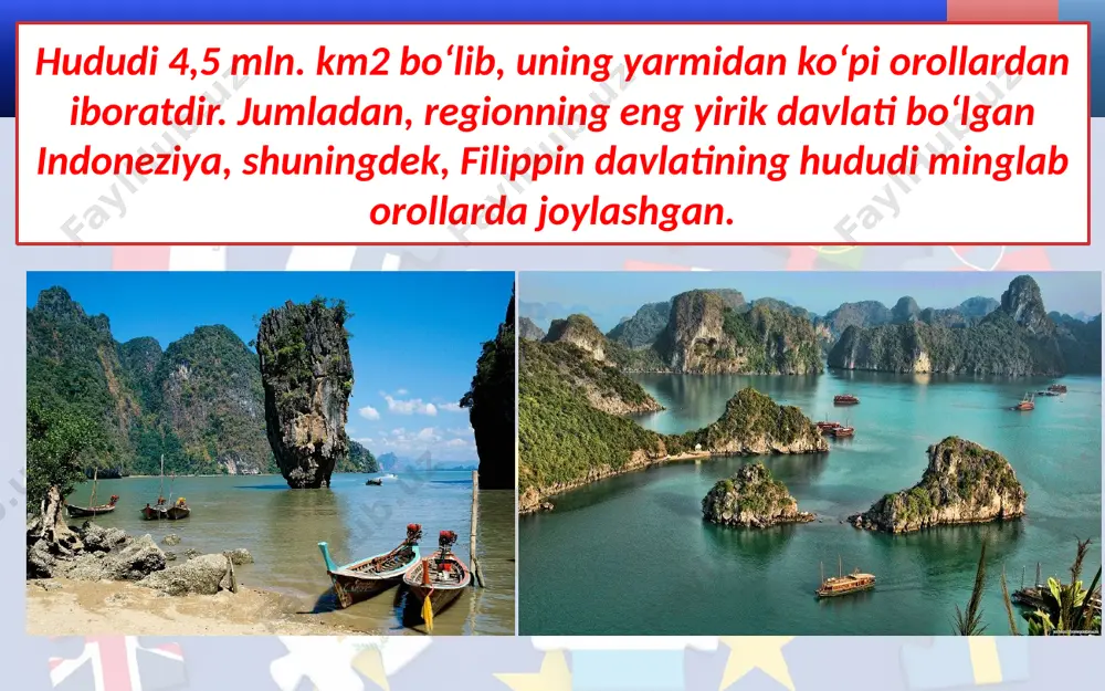 janubi-sharqiy osiyo mamlakatlari iqtisodiy-geografik tavsifi . 9 - sinf - Page 5