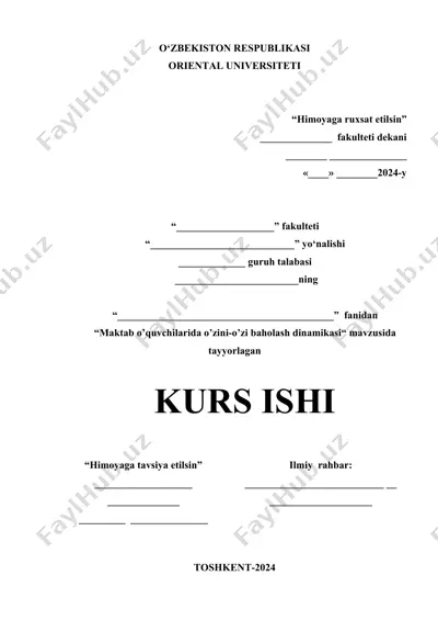 himoyaga ruxsat etilsin — DOCX