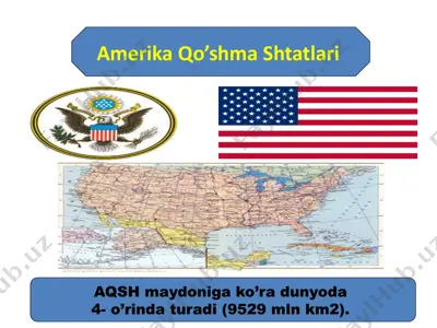 amerika qo’shma shtatlari — PPTX