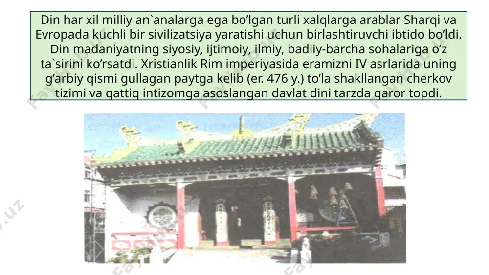 diniy madaniy an’analarning jamiyat taraqqiyotiga ta’siri - Page 4