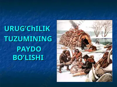 urug’chilik — PPT
