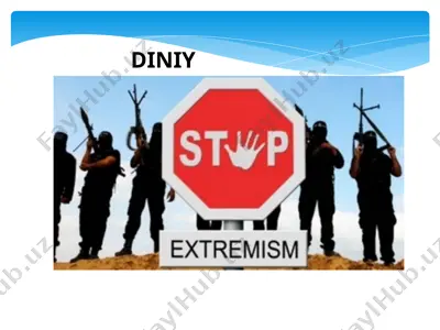 diniy ekstremizm — PPTX