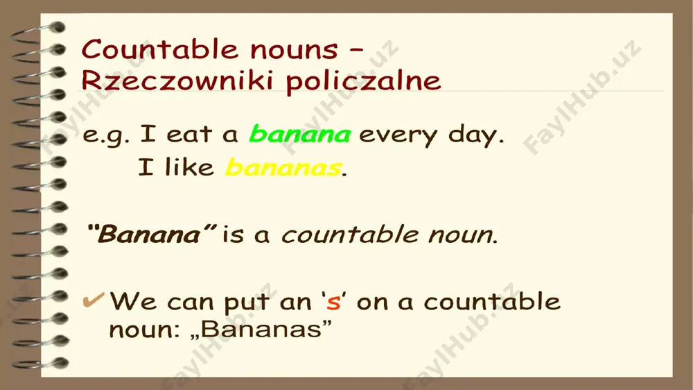 countable and uncountable nouns - Page 3
