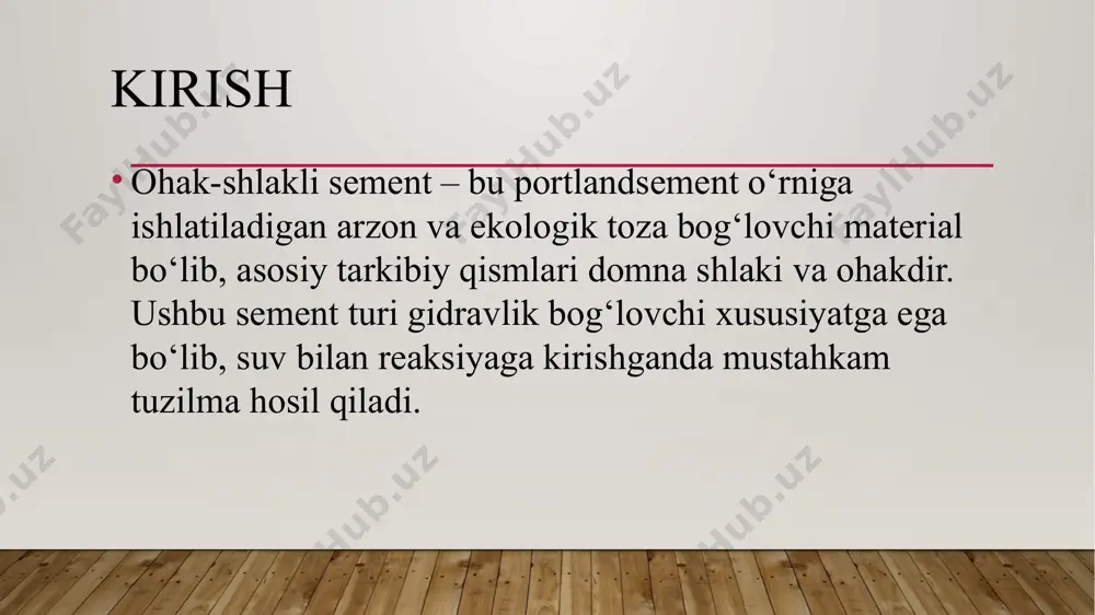 qituvchi, 2004 y. to’laganov a.a., кamilov x.x., vaxitov m.m., sultonov a.a. zamonaviy qurilish materiallari, buyumlari va texnologiyalari. o’quv qo’llanma. samarqand, zarafshon, 2015y image1.jpg /docprops/thumbnail.jpeg