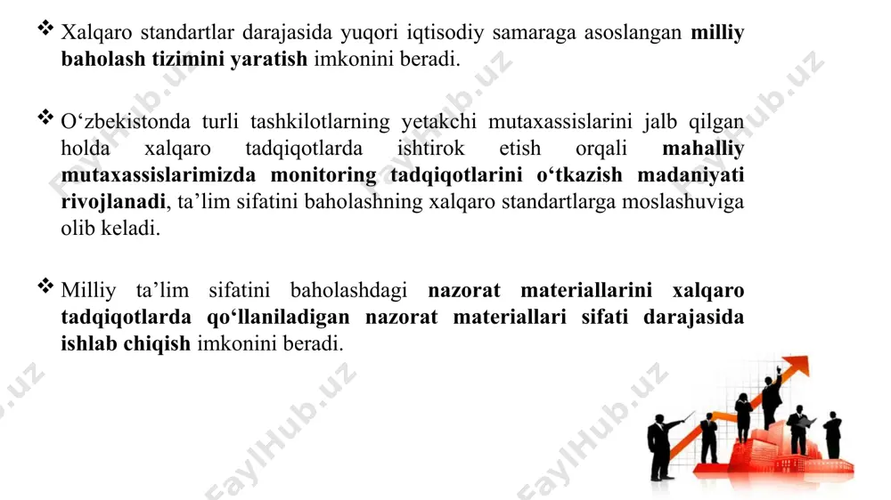 xalqaro tan olingan baholash parametrlari - Page 5
