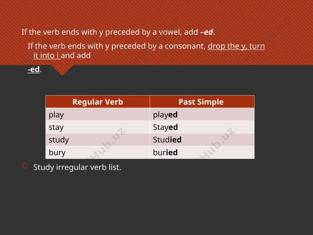 past simple tense - Page 4