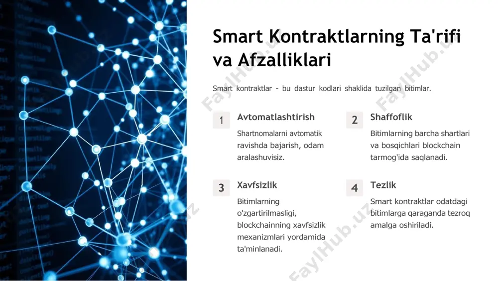 elektron bitimlar va smart kontraktlar - Page 4