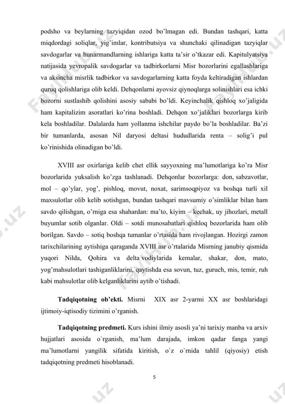 ish, qiyosiy, muammoviyxronologik hamda fanlararo yondashuv kabi ilmiy tadqiqot usullari hamda xolislik tamoyillaridan foydalanildi. tadqiqotning ilmiy yangiligi. tarixshunoslik o’tmishda kechgan va bugungi kunda sodir bo’layotgan voqea-hodisalarning odamlar ongida qanday aks etishini, tarixiy adabiyotlar orqali ijtimoiy-tarixiy rivojlanish jarayonini kuzatish, jamiyat tarixiy rivojining turli bosqichlarida tarixiy bilimlarining o’sib borishi jarayonini kuzatish imkonini beradi. boshqacha aytganda ma’lum bosqich yoki davrda tarix fanining rivojini jamiyat taraqqiyotining asosiy yo’nalishi bilan bog’liqlikda ifodalaydi. shuningdek fan taraqqiyotida o’z o’rniga ega bo’lgan markazlar tarixini, unda faoliyat ko’rsatgan ilmiy kadrlarning salohiyati ularning fan rivojiga qo’shgan hissalarini o’rganish kabi vazifalarni ham bajaradi. tadqiqot natijalarining nazariy va amaliy ahamiyati. muayyan ijtimoiy hodisani haqiqat deb bilgan odam unga imon keltiradi, ya'ni ishonadi va bu ishonchi (haqiqati) ro'yobga chiqishi uchun kurashadi, hatto hayotini ham unga bag'ishlaydi. biroq u qabul qilgan va to'g'riligiga qattiq ishongan, e'tiqod qilgan va ixlos ko'ygan "haqiqat" ko'pincha sarob ekanligi ayon bo'lgach, pushaymon eydi, ammo keyingi pushaymon o'ziga dushman bo'lib …