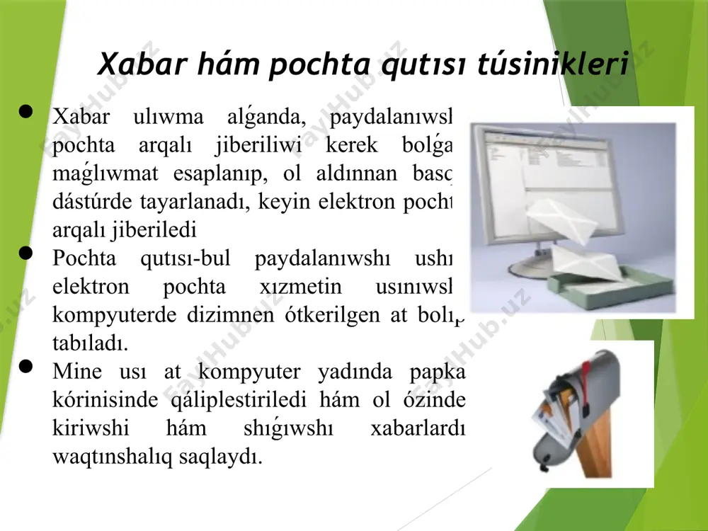 elektron pochta imkaniyatları - Page 5
