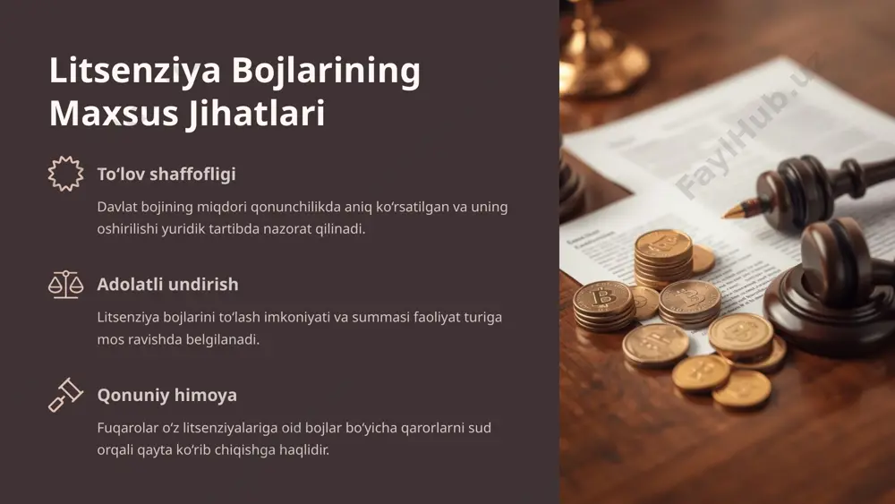 litsenziya amal muddati va davlat bojlari: qonunchilik asoslari - Page 5
