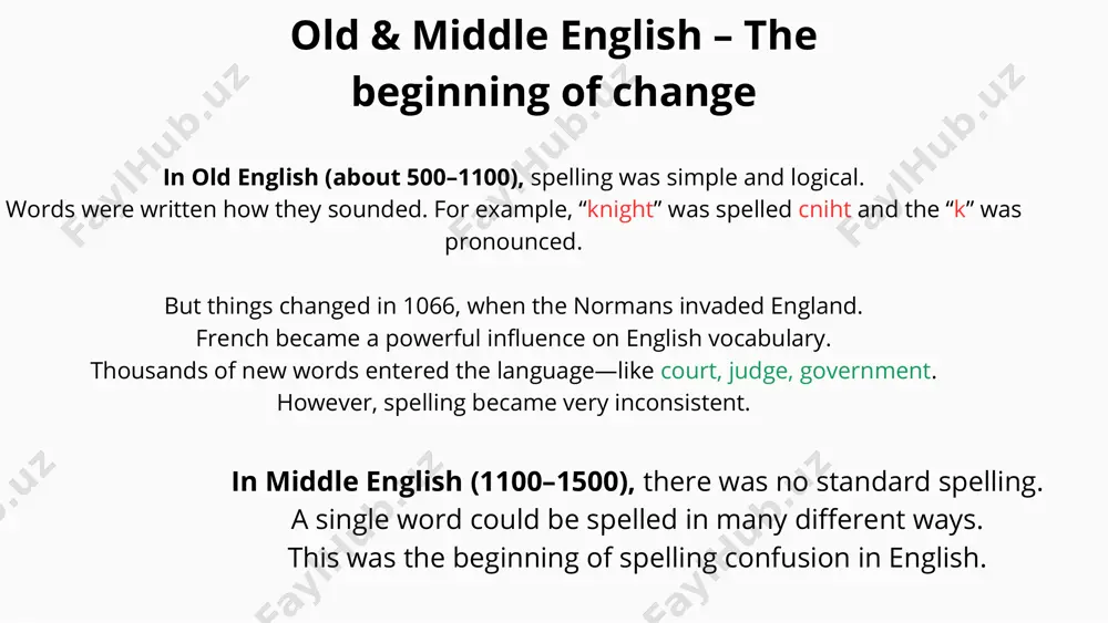 the development of english spelling - Page 4