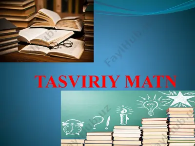 ta’til mavzusida hikoya matni — PPTX