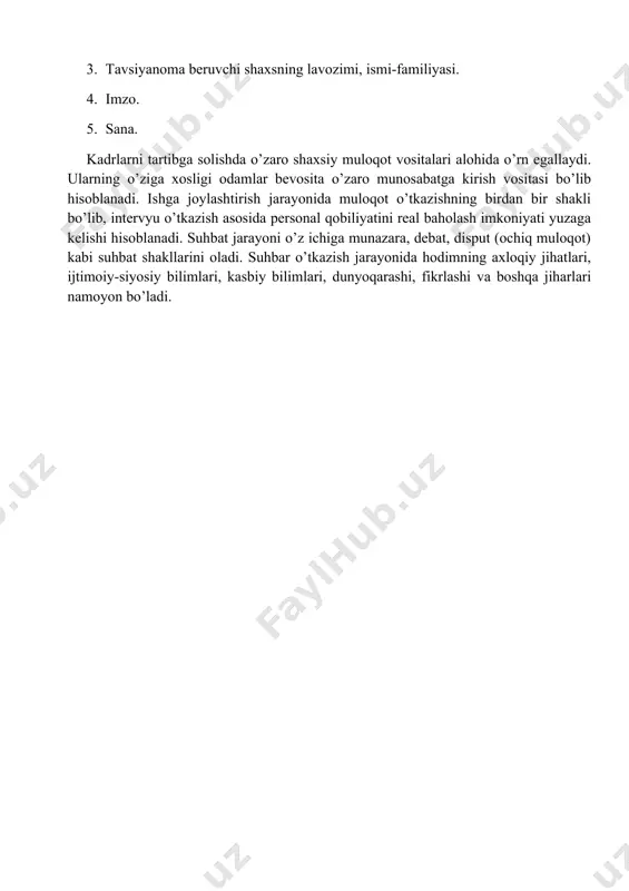 o’quv hujjatlashtirish namunalarini tasdiqlash - Page 5