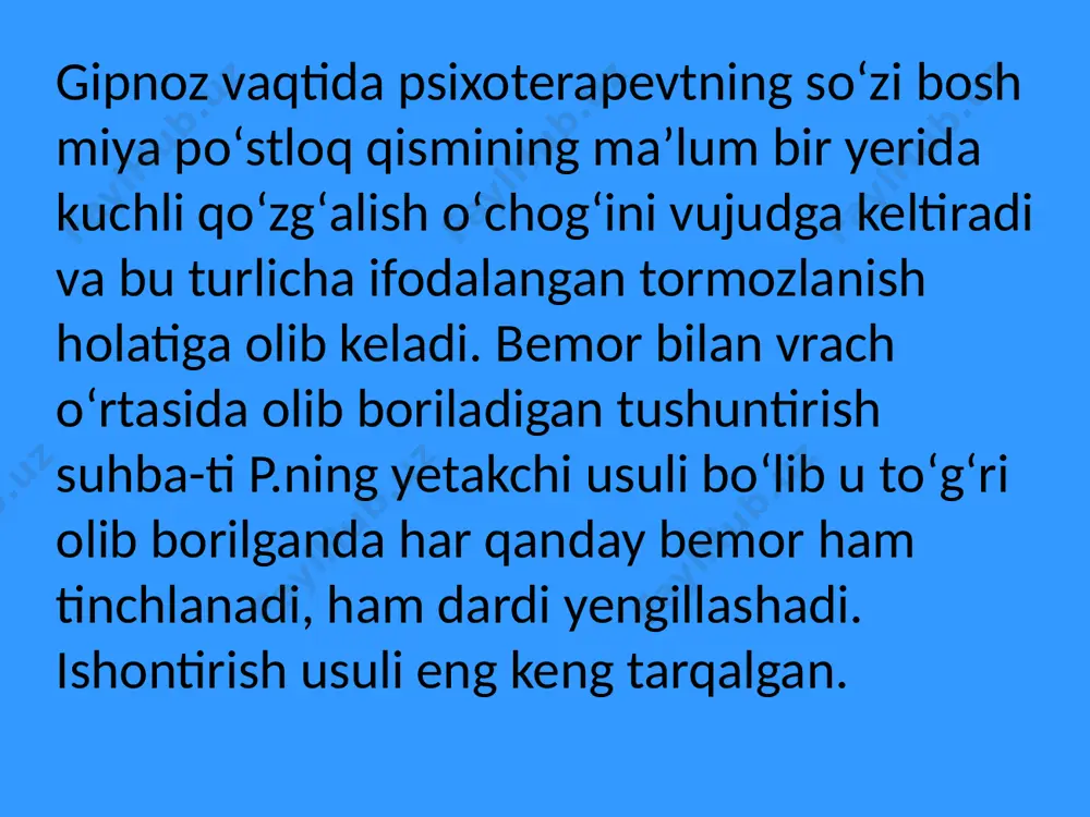 dan berilgan reja orqali emas, balki mustaqil, o'zining xususiy ichki dunyosini kashf qiladigan insoniy "men"i hisoblanadi. shaxs ekzistensiyasi tushunchasi "men"ning boshqalar bilan muloqoti asosida vujudga keladigan o'z-o'zini loyihalash, o'z-o'zini integratsiyalash, o'z-o'zini refleksiyalash jarayoni sifatida tushuniladi. ekzistensiya (mavjudlik) - bu bema'ni (maqsadsiz, zavq-shavqsiz) hayot emas, statistikmas, balki dinamik jarayondir [5]. shuningdek, bunda autentlik tushunchasiga ham alohida e'tibor berilgan. dunyoni bunday tushunish ko'pincha bir dunyoni tanlash, boshqasini yo'qolishi evaziga sodir bo'lishi ekzistensional psixologiyaning asosiy g'oyalaridan biridir. shvetsariyalik psixiatrlar lyudvig binsvanger va medard bosslar o'z konsepsiyasini nemis faylasufi martin xaydeggerning ekzistensial nazariyasi asosida ishlab chiqishgan binsvanger va boss fikricha, inson hayotida hech qanday sabab - oqibatga asoslangan munosabatlar yo'q. asosan, xulq-atvorning ketma-ketligi mavjud bo'lib, bu ketma-ketlik orqali sababiylikni keltirib chiqarib bo'lmaydi. binsvanger va boss talqinidagi ekzistensial psixologiya kauzallikni rad etgan holda, positivizm, determinizm va materializmni ham inkor qiladi. ularning fikricha, psixologiya boshqa fanlarga o'xshamaydi va ular kabi model asosida qurilishi kerak emas. binsvanger …