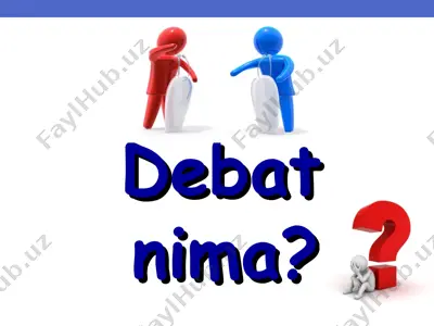 debat — PPT