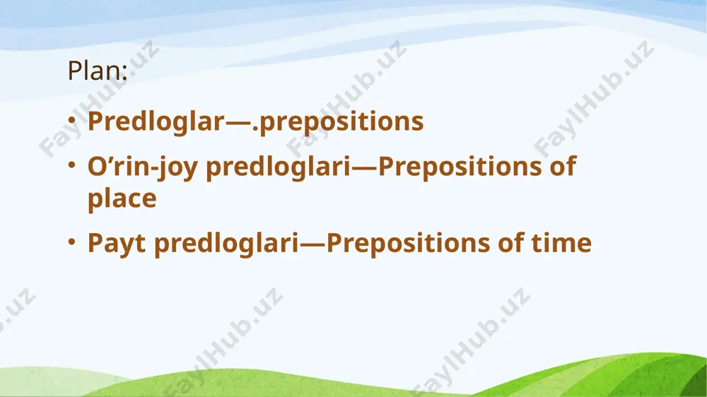 prepositions - Page 2