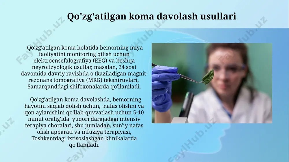vegetativ holat. sun'iy medikamentoz koma xaqda tushuncha - Page 4