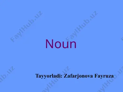 noun — PPTX