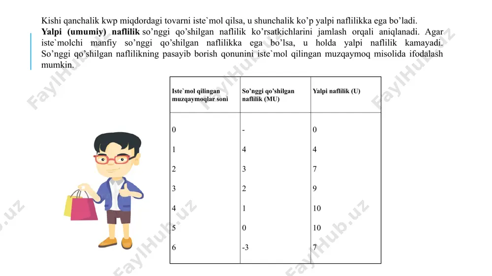 rish yo'lini topishi kerak. ular dori-darmonlarni to'lash uchun kredit karta ochishlari yoki shaxsiy kredit olishlari mumkin. shunday qilib, shaxsiy daromad va narx bu erda sotib olish qaroriga ta'sir qilmaydi. zamonaviy modellar iste'molchi xatti-harakatlarining zamonaviy modellari hissiyotlar yoki ongsiz istaklar emas, balki oqilona va qasddan qaror qabul qilish jarayonlariga qaratilgan. zamonaviy modellarga quyidagilar kiradi: engel-kollat-blekvell (ekb) modeli black box modeli xokins stern modeli govard shet modeli nikosiya modeli webster va wind modeli engel-kollat-blackwell iste'molchi xatti-harakati modeli iste'molchilar mahsulot yoki xizmatni sotib olishdan oldin o'tadigan besh bosqichli qaror jarayonini belgilaydi. xabardorlik: ushbu bosqichda iste'molchilar biznesning reklamalarini ko'rishadi va o'zlari kashf etgan narsalarni sotib olishga bo'lgan ehtiyoji, xohishi yoki qiziqishidan xabardor bo'ladilar. axborotni qayta ishlash: mahsulot yoki xizmatni kashf etgandan so'ng, iste'molchi mahsulot yoki xizmat ularning o'tmishdagi tajribasi yoki ehtiyojlari bilan qanday bog'liqligi va u har qanday joriy ehtiyojlarni qondira oladimi yoki yo'qmi haqida o'ylay boshlaydi. baholash: ushbu bosqichda iste'molchilar o'zlari kashf etgan …