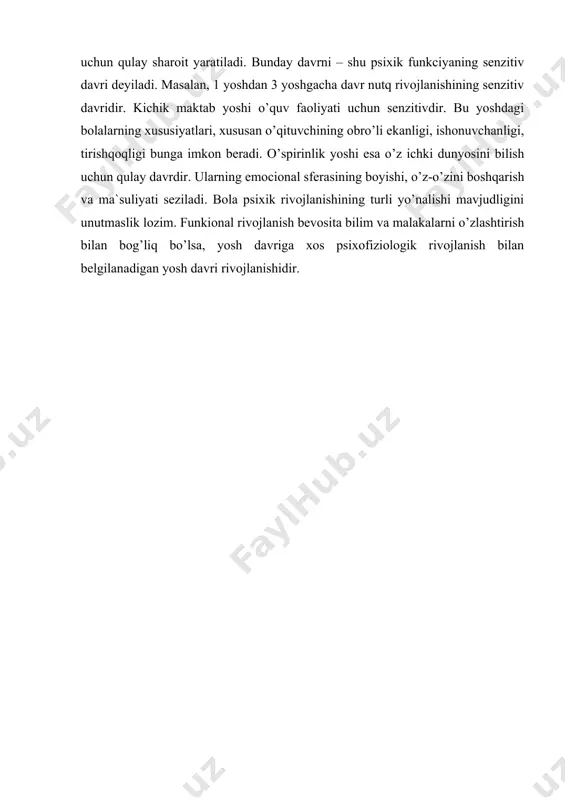 psixik taraqqiyot qonuniyatlari - Page 5