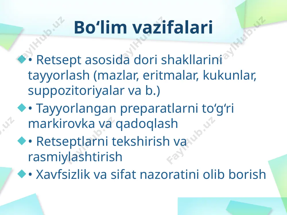 retseptura bo‘limi faoliyati - Page 4