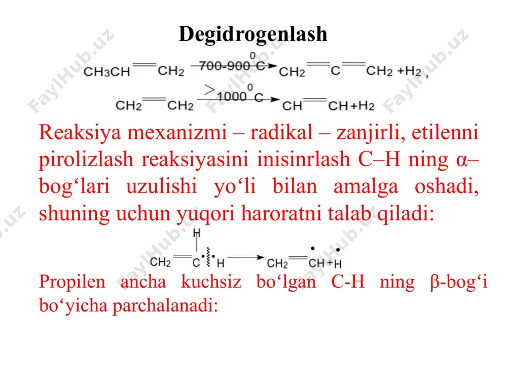 gazli fazada alkenlarning termik oʻzgarishlari - Page 4
