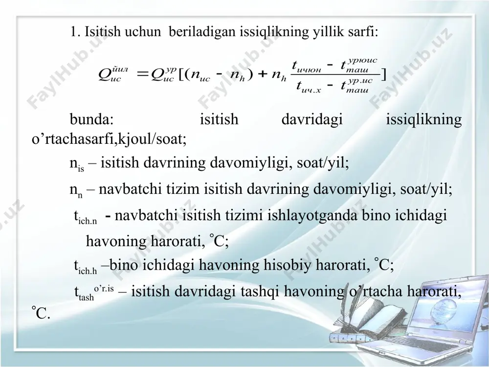 issiqlik yuklamasining davomiylik grafigi - Page 5