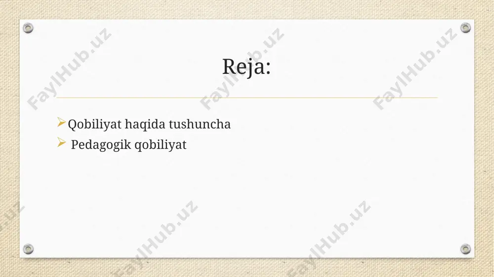 yoki bu talablar ta`siri bilan tarkib topsa bu shaxsning mazkur individual xususiyatlarini qobiliyatlar deb hisoblashiga asos bo`ladi. qobiliyat bilim va malakalarning o‘zida ko‘rinmaydi, balki ularni egallash tizimida namoyon bo‘ladi ya’ni, boshqacha qilib aytganda mazkur faoliyat uchun muhim bo‘lgan bilim va ko‘nikmalarni o‘zlashtirish jarayonida turli sharoitlarda qanchalik tez, chuqur, engil va mustahkam amalga oshirishida namoyon bo‘ladi. qobiliyatlar individual psixologik xususiyatlar bo‘lishi bilan aql sifatlari xotira xususiyatlariga, hissiy xususiyatlar va shu kabilarni qarama-qarshi qo‘yib bo‘lmaydi, hamda qobiliyatlarni shaxsning bu xususiyatlari bilan bir qatorga qo‘yish ham mumkin emas. agar shu sifatlarning birortasi yoki ularning yig‘indisi faoliyat talablariga javob bersa yoki bu talablar ta’siri bilan tarkib topsa bu shaxsning mazkur individual xususiyatlarini qobiliyatlar deb hisoblashiga asos bo‘ladi. qobiliyat kishining psixologik va fiziologik tuzilishi xususiyatidir. qobiliyat bilim olish uchun zaruriy shart-sharoit bo‘lib, shuning bilan birga u ma’lum darajada bilim olish mahsuli hamdir. umumiy va maxsus bilimlarni o‘zlashtirish, shuningdek, kasbiy ko‘nikmalarni egallab olish jarayonida qobiliyat mukamallashib …